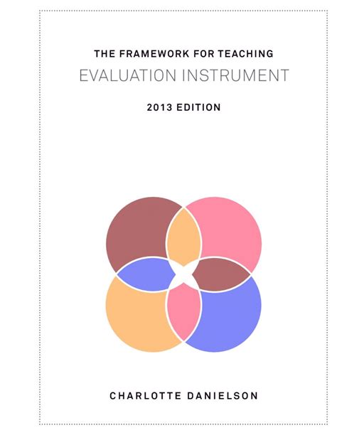 THE FRAMEWORK FOR TEACHING EVALUATION INSTRUMENT