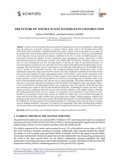 The Future of Textile Waste Materials in Construction - raincitystudios.com
