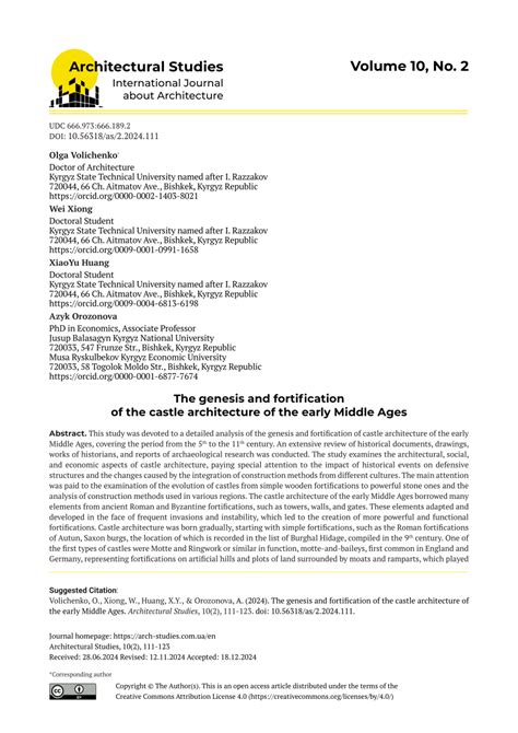 The genesis and fortification of the castle architecture … - wintechmobiles.com