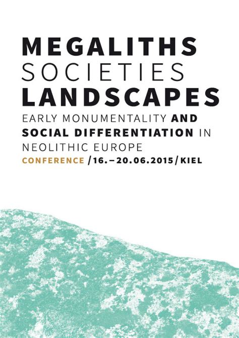 The Genesis of Megaliths: Monumentality, Ethnicity and Social ... - wintechmobiles.com