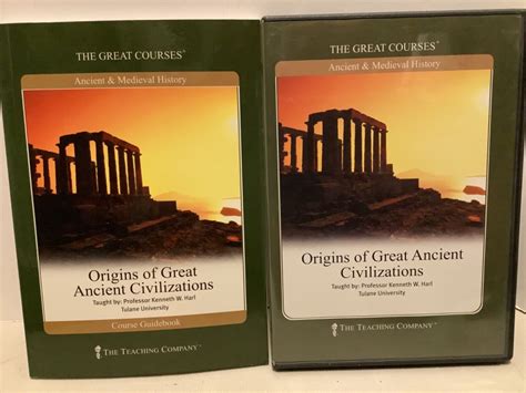 THE GREAT COURSES: Origins of Great Ancient Civilizations DVDs ...