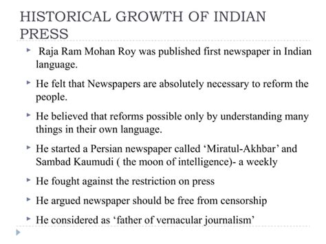 The Growth of Indian Nationalist Newspapers and Their Role in Colonial ... - wintechmobiles.com