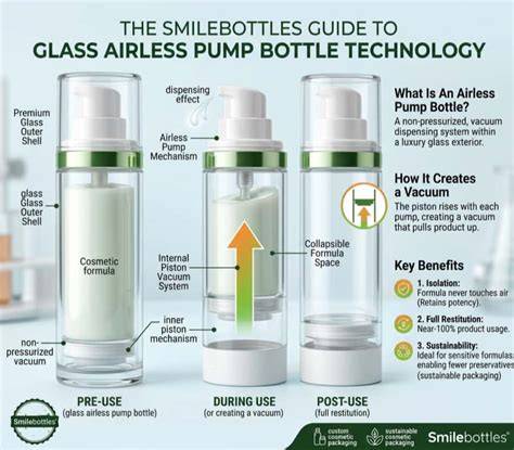 The Guide of the Glass Airless Pump Bottle - Smilebottles - raincitystudios.com