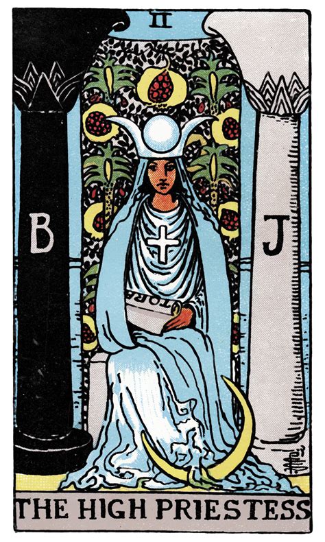 THE HIGH PRIESTESS - KARTU TAROT DAN … - balustradellc