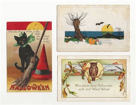 The History of Halloween Through Vintage Postcards - balustradellc
