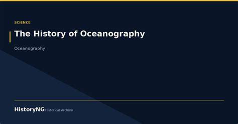 The history of oceanography is an international story of invention ... - raincitystudios.com