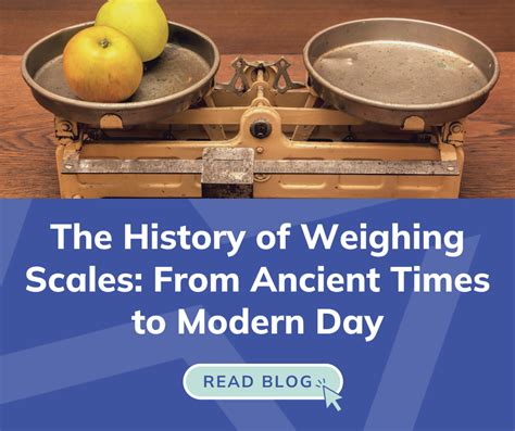 The History of the Weighing Scales - Innoweight - wintechmobiles.com