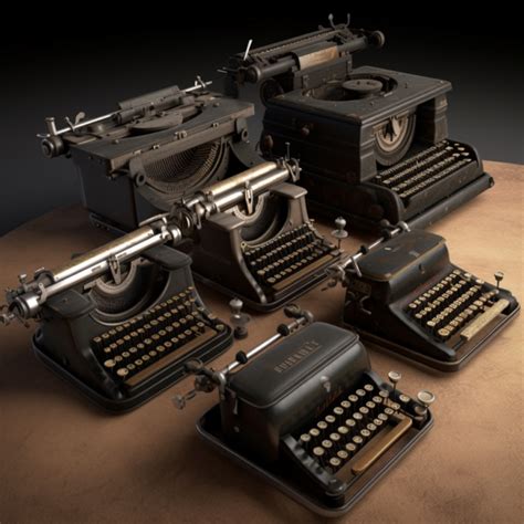 The History of Typewriters - Back Then History - balustradellc