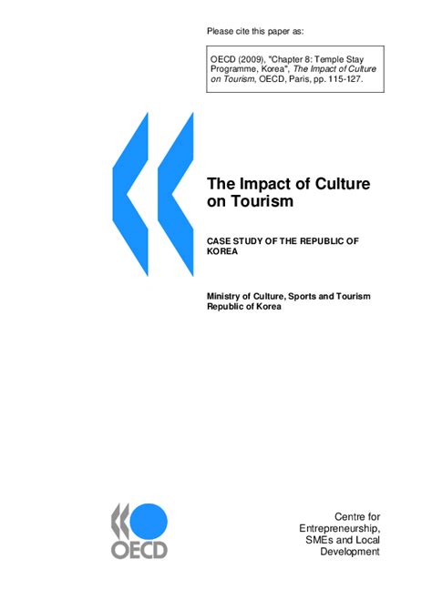 The Impact of Culture on Tourism | OECD - balustradellc