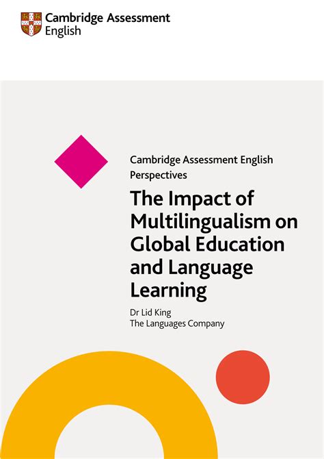 The Impact of Multilingualism on Global Education and Language … - balustradellc