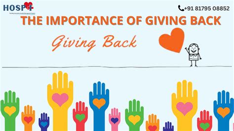 The Importance of Giving Back - Ramsey - balustradellc