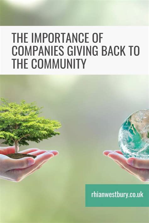 The Importance of Giving Back to the Community - balustradellc