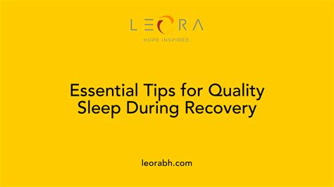 The Importance of Rest and Sleep During Recovery - balustradellc