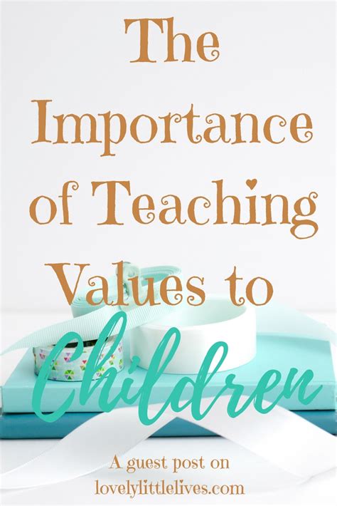 The Importance of Teaching Children the Value of … - balustradellc