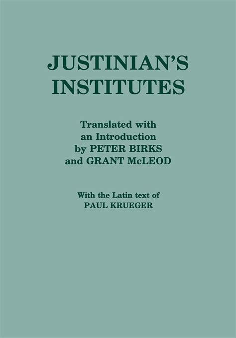 The Institutes of Justinian - wintechmobiles.com