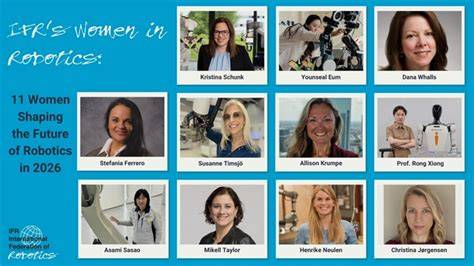 The International Federation of Robotics honours 11 women - balustradellc