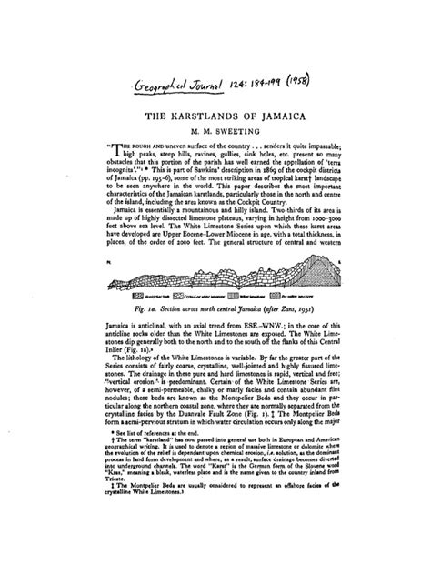 The Karstlands of Jamaica - JSTOR - wintechmobiles.com