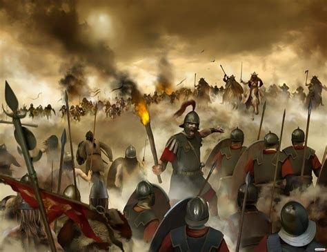 The last grand battle of the roman empire - MediaRay - balustradellc