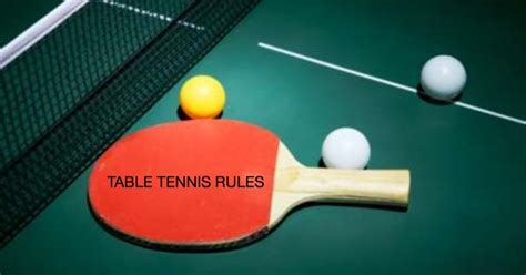 THE LAWS OF TABLE TENNIS - Wake County Public …