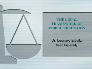 The Legal Framework for Public Education - balustradellc