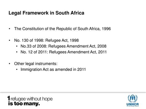 The Legal Framework in South Africa and … - balustradellc