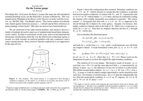 The Lorenz Gauge - wintechmobiles.com