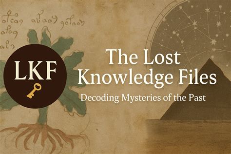 The Lost Knowledge of History - wintechmobiles.com