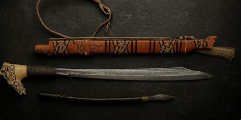 The Mandau was a traditional weapon and ceremonial blade used - balustradellc