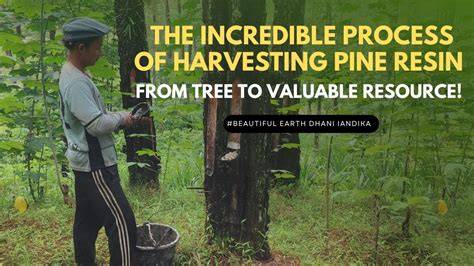 The Manual Pine Resin Harvesting Process | Traditional Tree Tapping ... - raincitystudios.com