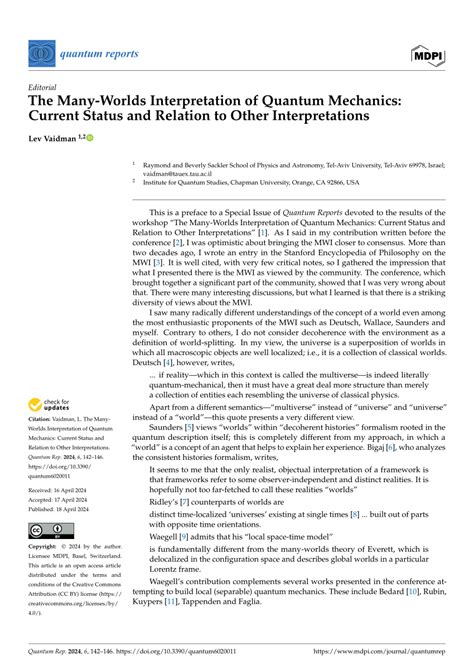 The Many-Worlds Interpretation of Quantum Mechanics - balustradellc