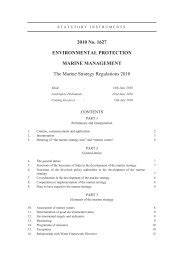 The Marine Strategy Regulations 2010 - Legislation.gov.uk - raincitystudios.com