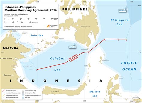 The maritime border between... - Above The Philippines - wintechmobiles.com