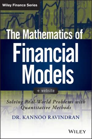 The Mathematics of Financial Models | Wiley Online Books - wintechmobiles.com