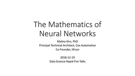 The Mathematics of Neural Networks | by Temi Babs - wintechmobiles.com