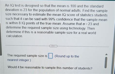 The mean IQ score of a population is 100 with a standard ... - Filo - wintechmobiles.com