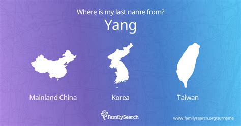 The meaning and history of the last name Yang - venere.it - balustradellc