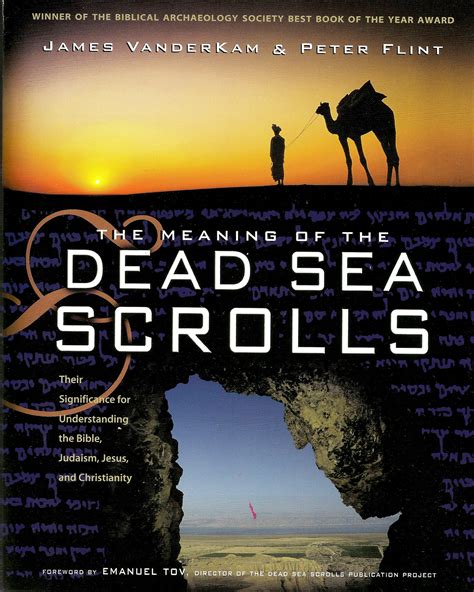The Meaning of the Dead Sea Scrolls J. Vanderkam/P. Flint 1st ... - eBay - wintechmobiles.com