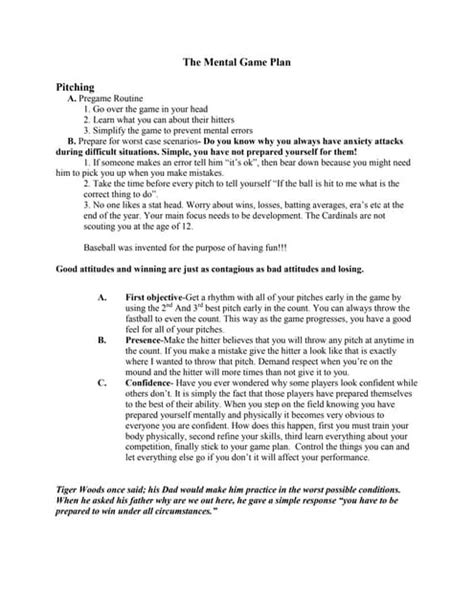 The Mental Game of Pitching (Part I) - balustradellc