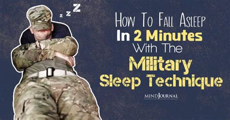 The Military Technique to Fall Asleep in 2 Minutes and Boost Your - balustradellc