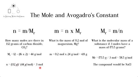 The Mole and Avogadro's Constant - Chemistry LibreTexts - wintechmobiles.com
