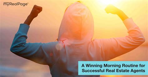 The Morning Routine of Highly Successful Real Estate Agents - balustradellc