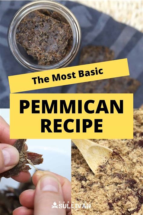 The Most Basic Pemmican Recipe - Survival Sullivan - balustradellc