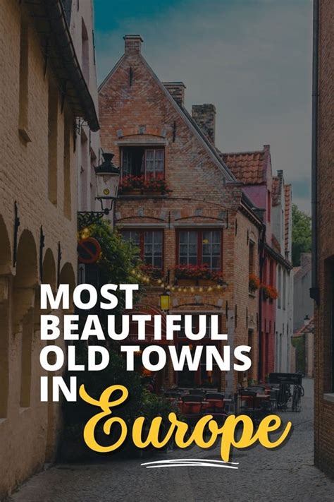 The Most Beautiful Old Towns In Europe - Emma Jane … - balustradellc