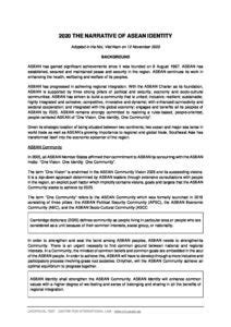 THE NARRATIVE OF ASEAN IDENTITY BACKGROUND - wintechmobiles.com