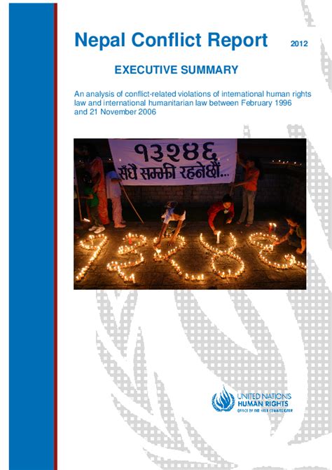 The Nepal Conflict Report | OHCHR - balustradellc