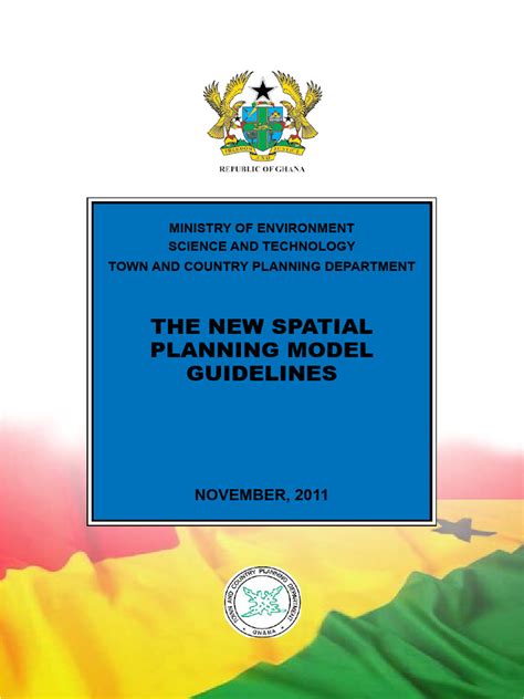 THE NEW SPATIAL PLANNING MODEL GUIDELINES - wintechmobiles.com