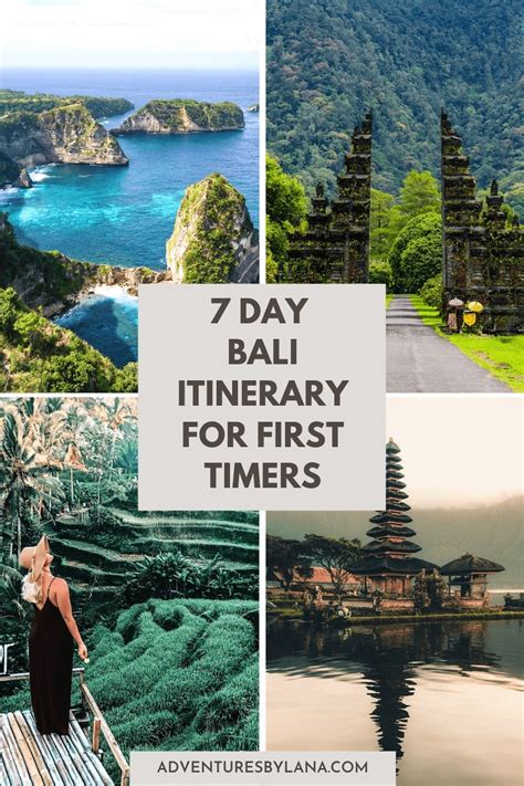 The PERFECT 7 Day Bali Itinerary for First Timers - balustradellc