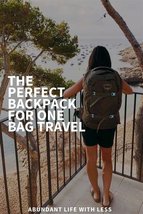 The Perfect Minimalist Backpack to Travel Lightly - balustradellc