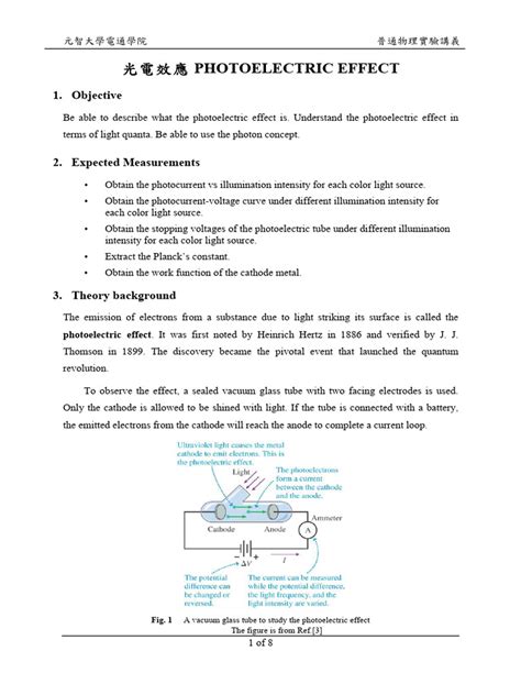 The Photoelectric Effect Lab Guide - MIT OpenCourseWare - wintechmobiles.com