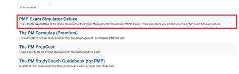 The PM PrepCast - The Most Popular PMP Online … - balustradellc